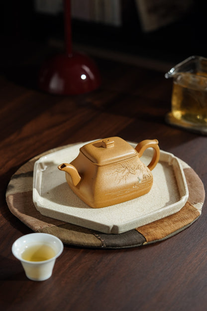 Si Fang Wu Xiang Teapot, 180ml - view 9