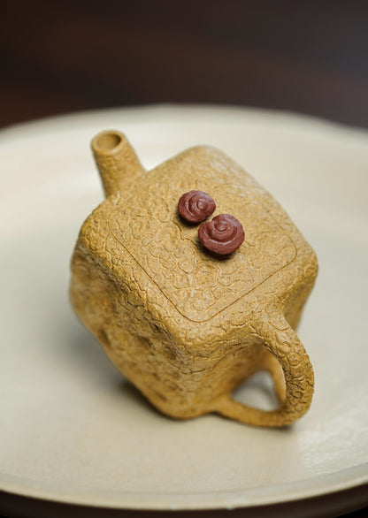 Mini Square Gong Chun Teapot, Duan Ni, 50ml - view 7