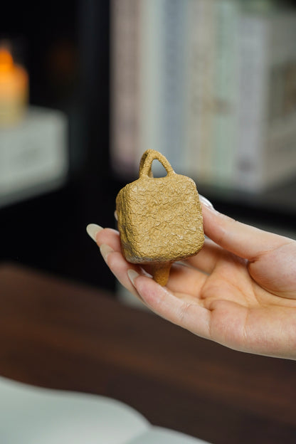 Mini Square Gong Chun Teapot, Duan Ni, 50ml - view 9