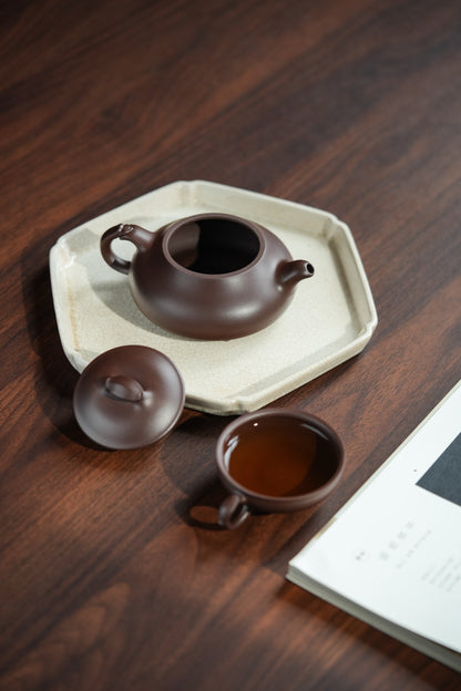 Jian Piao Teapot and Cup Set, Zi Ni, 180ml - view 7