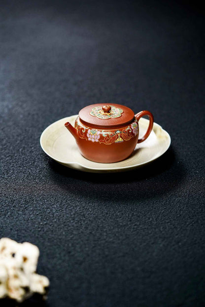Ze Yuan Wu Xiang Enamel Teapot, 150ml