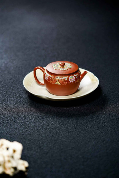 Ze Yuan Wu Xiang Enamel Teapot, 150ml