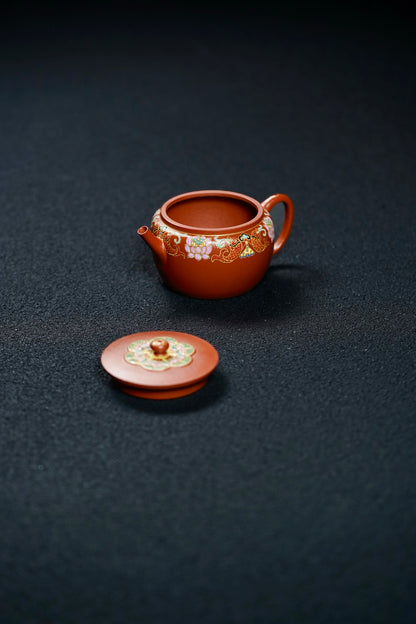 Ze Yuan Wu Xiang Enamel Teapot, 150ml - view 8