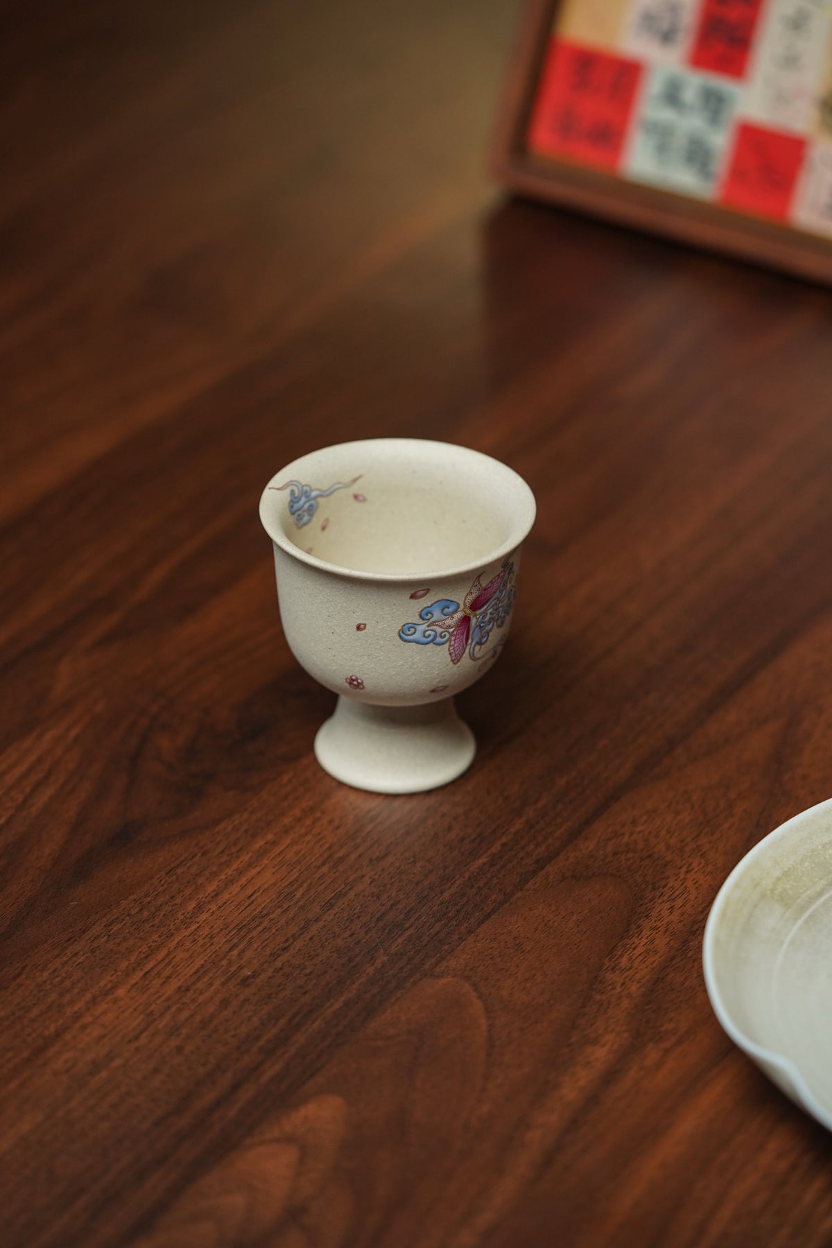 Butterfly and Flower Master Cup, Bai Yu Duan, 90ml - view 9