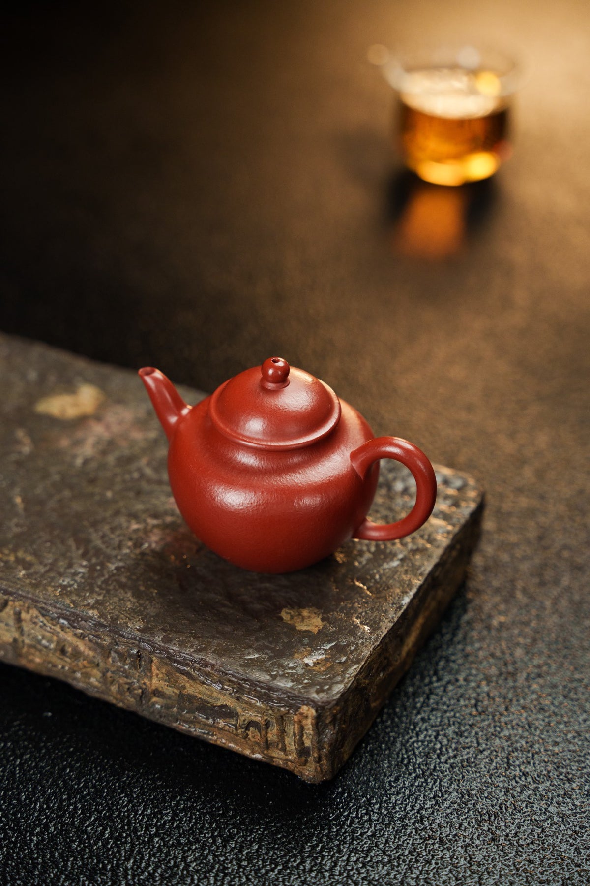Xiao Jun Le Fully Handmade Yixing Zisha Teapot, Lao Zhu Ni Clay, 150ml - product photograph 7